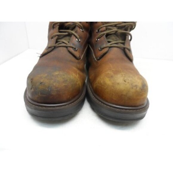 Timberland PRO Men's 6" Resistor Comp. Toe Work Boots A1224 Brown Size 13W - Picture 9 of 9